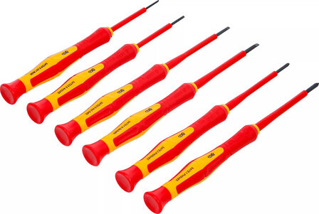Juego de destornilladores de precision VDE 6 piezas