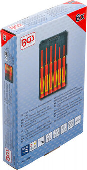 Juego de destornilladores de precision VDE 6 piezas
