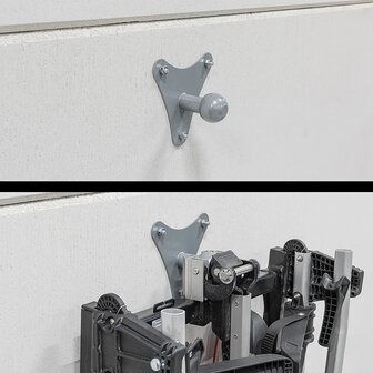 Soporte de pared para portabicicletas