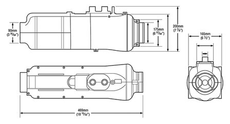 Calefactor de Aire Caliente Gas 3 GT