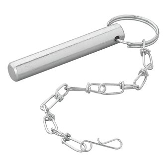 Pasador de bloqueo con cadena diametro 14,3 mm