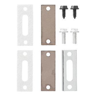 Ventana de mica 42 x 15 mm con junta para calefaccion Truma