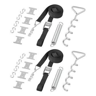 Juego de cintas antitormenta Heavy Duty para toldos Thule Omnistor