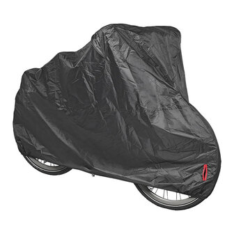 Funda protectora negra para 1 bicicleta