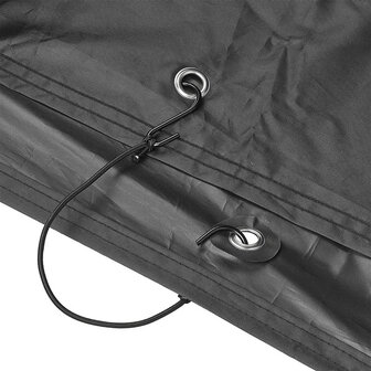 Funda protectora negra para 1 bicicleta