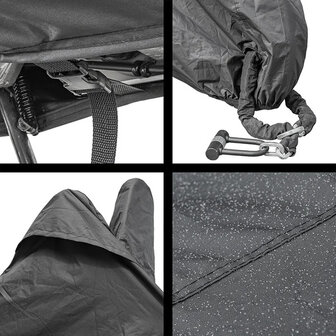 Funda protectora talla L para scooter con parabrisas