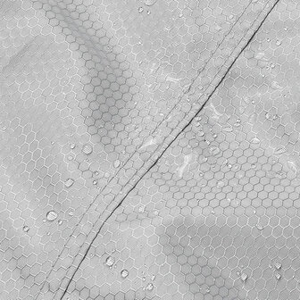 Funda protectora gris para 2 bicicletas (ripstop)