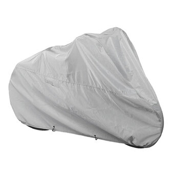 Funda protectora gris para 1 bicicleta (ripstop)