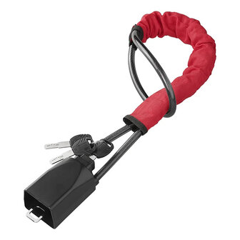 Antirrobo de volante para fijacion al cinturon con 3 llaves