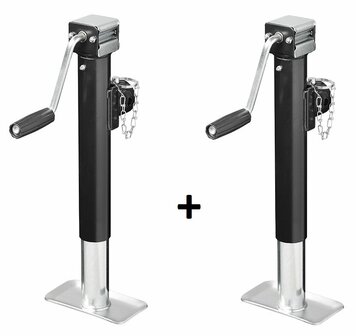 Pata de soporte giratoria Heavy Duty SH42/1000 kg x2 piezas