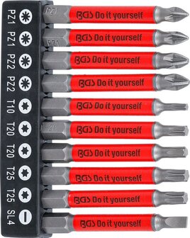 Juego de puntas antideslizantes magneticas 70mm 10 piezas