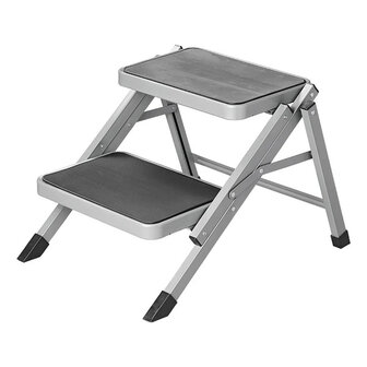 Escalon plegable de 2 peldanos