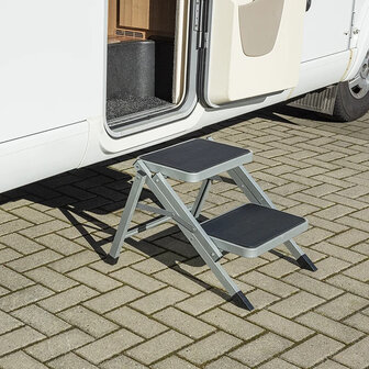 Escalon plegable de 2 peldanos
