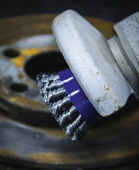 Disco de alambre con mechones, M14x2, diametro de 65 mm