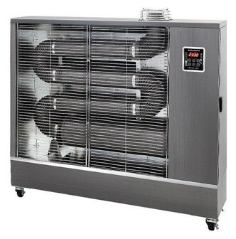 Calefactor diesel infrarrojo Pro 16 kW plateado 180&ndash;920 m&sup3;