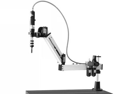 Brazo de toma neumatica M3 a M12 rango de trabajo 900mm