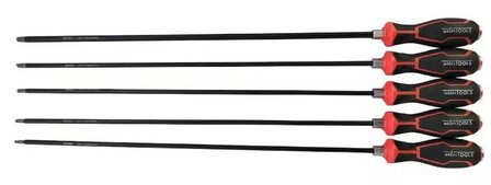 Juego de destornilladores Torx (extra largos) T20 a T40