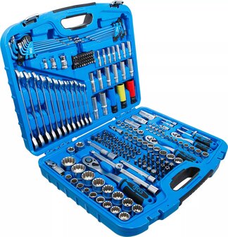 Juego de llaves de vaso Gear Lock entrada 6,3 mm (1/4) 10 mm (3/8) / 12,5 mm (1/2) 218 p