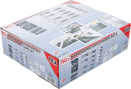 Juego de alicates grip 16 piezas