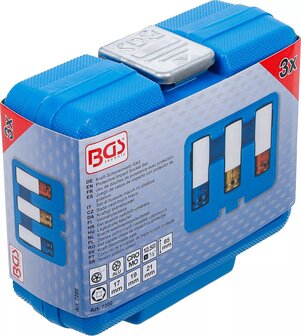 Juego de vasos de impacto con protector de plastico entrada  (1/2) 3 piezas