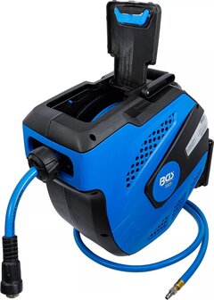 Enrollador de manguera de aire automatico 12 m + 2 m