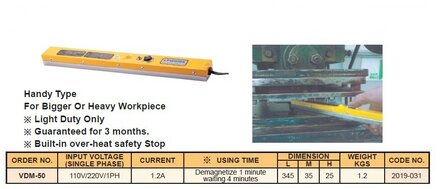 Desmagnetizador 1,2A