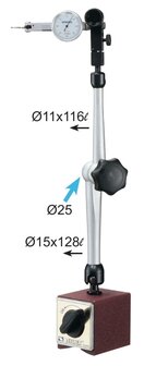 Base magnetica fuerza de sujecion 100 kg