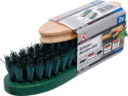 Juego de cepillos para fregar 2 piezas