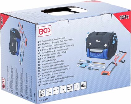 Surtido de herramientas de fontaneria 101 piezas