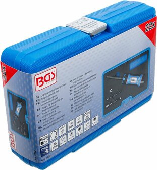 Juego de destornillador dinamometrico con juego de puntas (1/4) 1 &ndash; 8 Nm 22 piezas
