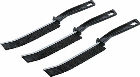 Juego de cepillos de limpieza para esquinas con cerdas duras 230 mm 3 piezas