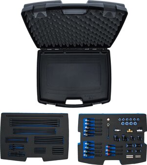 Conjunto de adaptadores y tuberias para medidor digital de presion y compresion BGS 63410