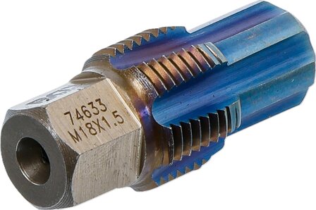 Macho de roscar con perno guia para sondas lambda M18 x 1,5