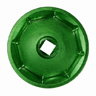 Vaso para tuerca del tercer eje de cabina Scania de 10 ruedas 3/4" 95 mm