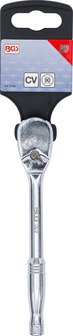 Carraca reversible Acero macizo dentado de precision (1/4)