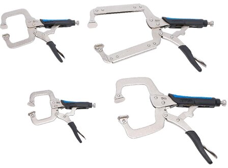 Juego de tenazas grip para soldadura 4 piezas