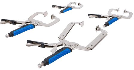 Juego de tenazas grip para soldadura 4 piezas