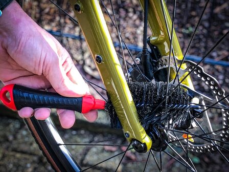 Juego de cepillos de limpieza para bicicletas, 4 piezas