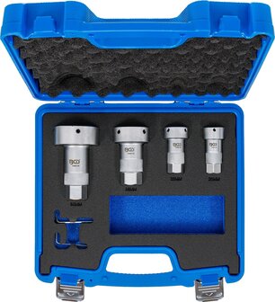 Juego de portaterrajas 10 mm (3/8") / 12,5 mm (1/2") 6 piezas