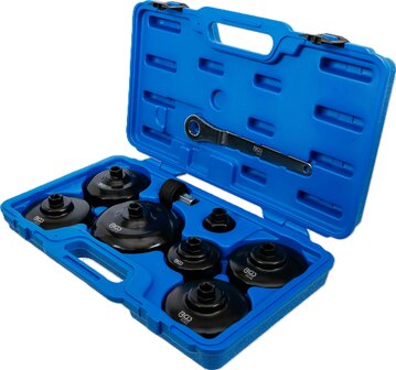 Juego de llaves de filtros de aceite utilitarios 9 piezas