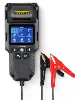 Comprobador de baterias 12/24V con impresora