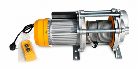 Cabrestante Electrico 230V &ndash; Capacidad de Elevacion de 500 kg