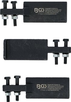 Garra de repuesto para extractor extra delgada 3 piezas para BGS 7760