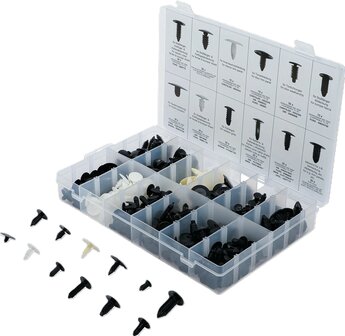 340 piezas Surtido clip Abeto para GM, VS, Chrysler, BMW, Nissan y Ford