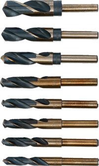 Juego de brocas HSS 14 - 25,5 mm 8 piezas