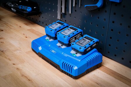 Cargador multiple 3 x 2,5 A 18 V