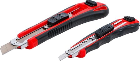 Juego de cuteres universales Anchura de la cuchilla 9 / 18 mm 2 piezas
