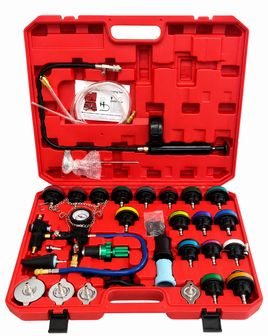 Kit universal de prueba de presion del radiador de 34 piezas