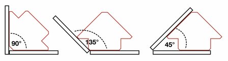 Escuadra magnetica extra fuerte 32 kg