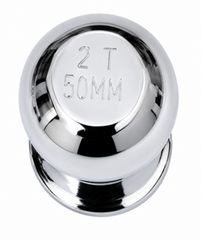 Bola de remolque recta M16 x 50 mm